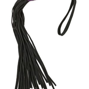 Black Rose Whipping Willow Flogger