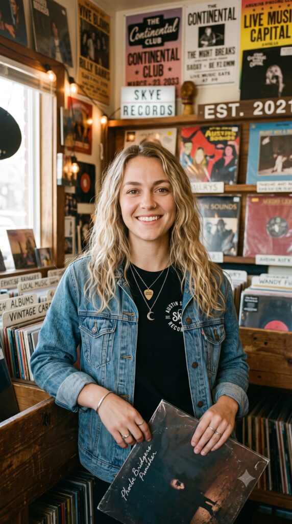 Chloe "Skye" Walker, 24, Indie Musician & Record Store Owner (American)